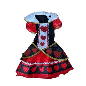 Queen of Hearts‎ Alice in wonderland costume dress youth